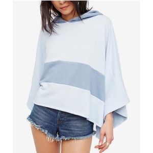 Free People ‘Never Say Never’ Poncho Sweatshirt